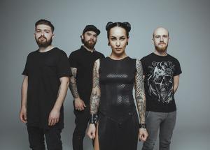 Jinjer de passage en France en 2019