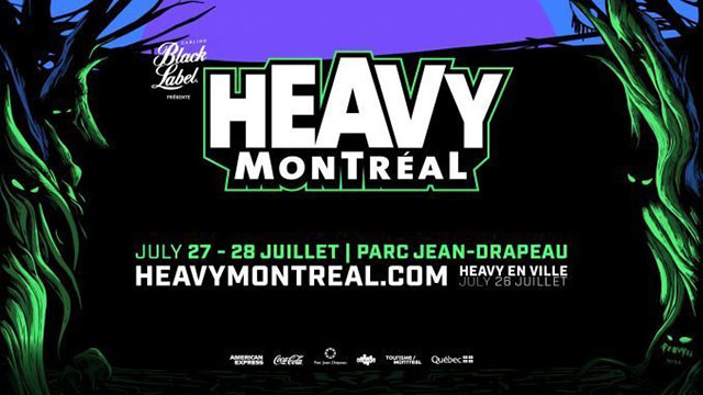 Les têtes d’affiches du festival Heavy Montreal 2019 sont connues