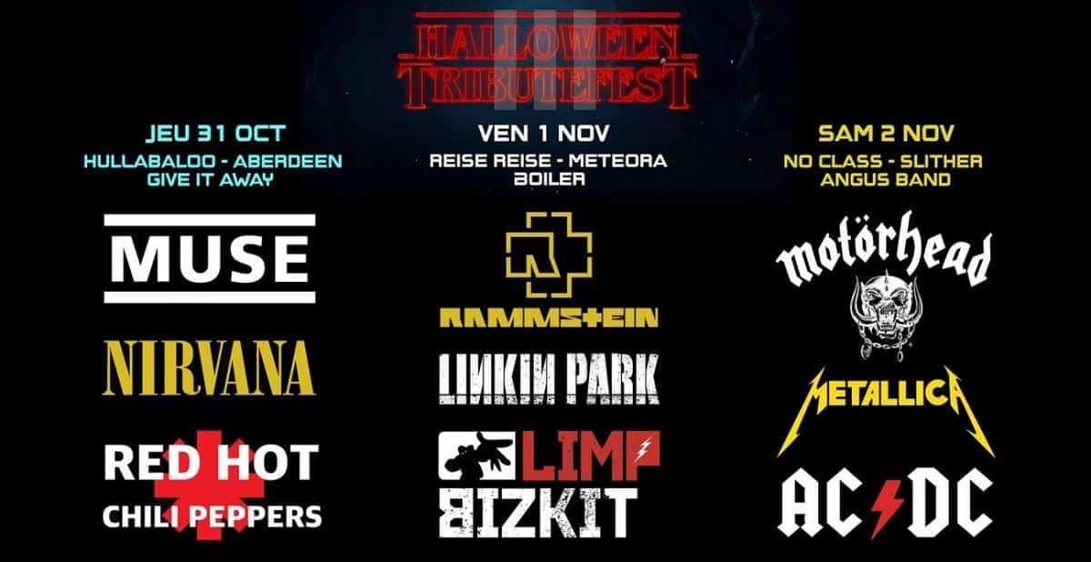 Les infos de la nouvelle édition du Halloween Tribute Fest