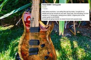 Un homme vend sa guitare pour financer les funérailles de sa nièce (aidez-le avec le GoFundMe dans l&rsquo;article)