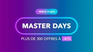 Places de concerts jusqu&rsquo;à -40% avec les Master Days !