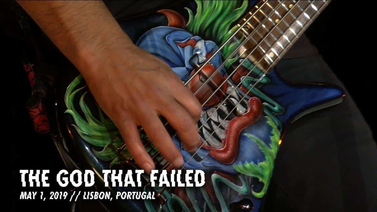 Metallica partage sa performance live de The God That Failed à Lisbonne