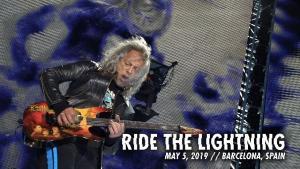Metallica publie une vidéo live de Ride The Lightning à Barcelone