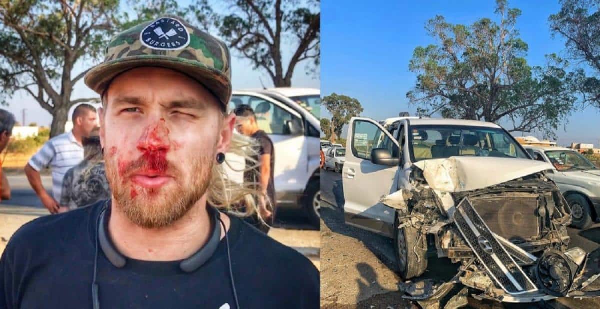 Sabaton impliqué dans un grave accident de la route