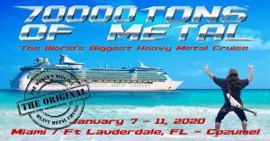 Plus de détails sur l&rsquo;édition 2020 du festival croisière 70000 Tons Of Metal