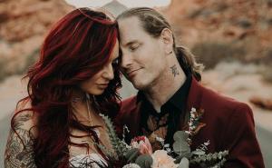 Corey Taylor de Slipknot et Alicia Dove partagent des photos de leur mariage