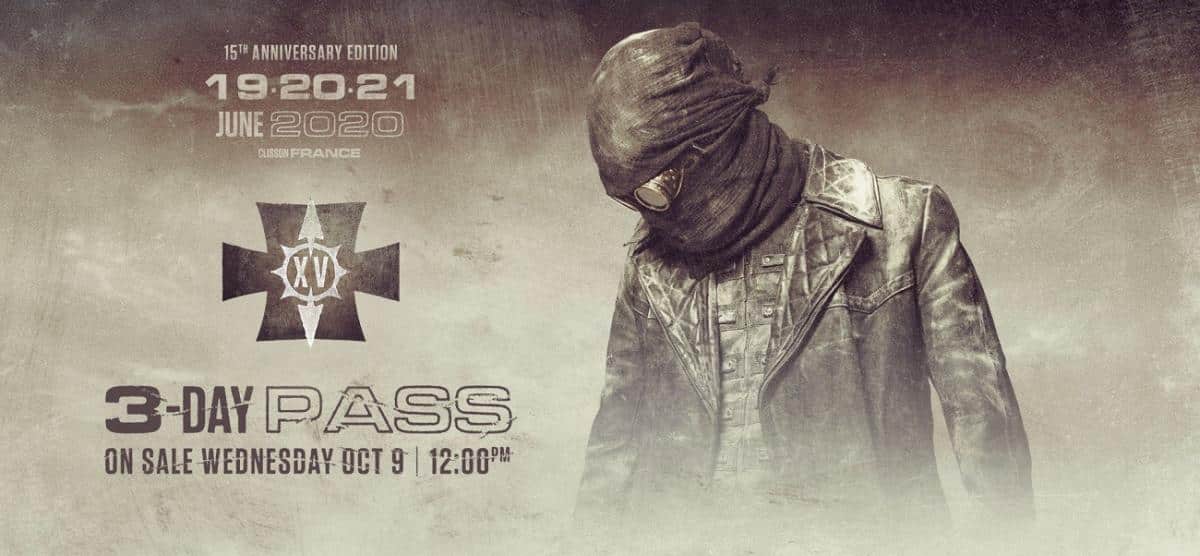 Les pass 3 jours du Hellfest 2020 seront en vente à partir de mercredi prochain