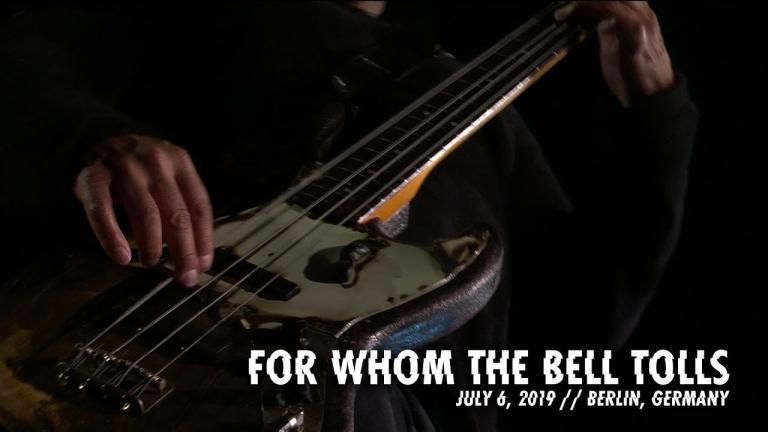 Metallica publie une vidéo live de For Whom The Bell Tolls à Berlin