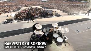 Metallica publie une vidéo live de Harvester Of Sorrow à Trondheim
