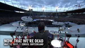 Metallica diffuse une vidéo live de Now That We&rsquo;re Dead à Zurich