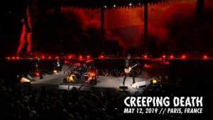 Metallica publie une vidéo live de Creeping Death à Paris