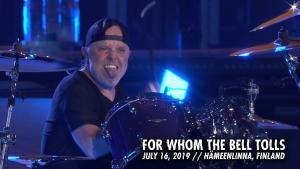 Metallica sort une vidéo live de For Whom The Bell Tolls à Hämeenlinna