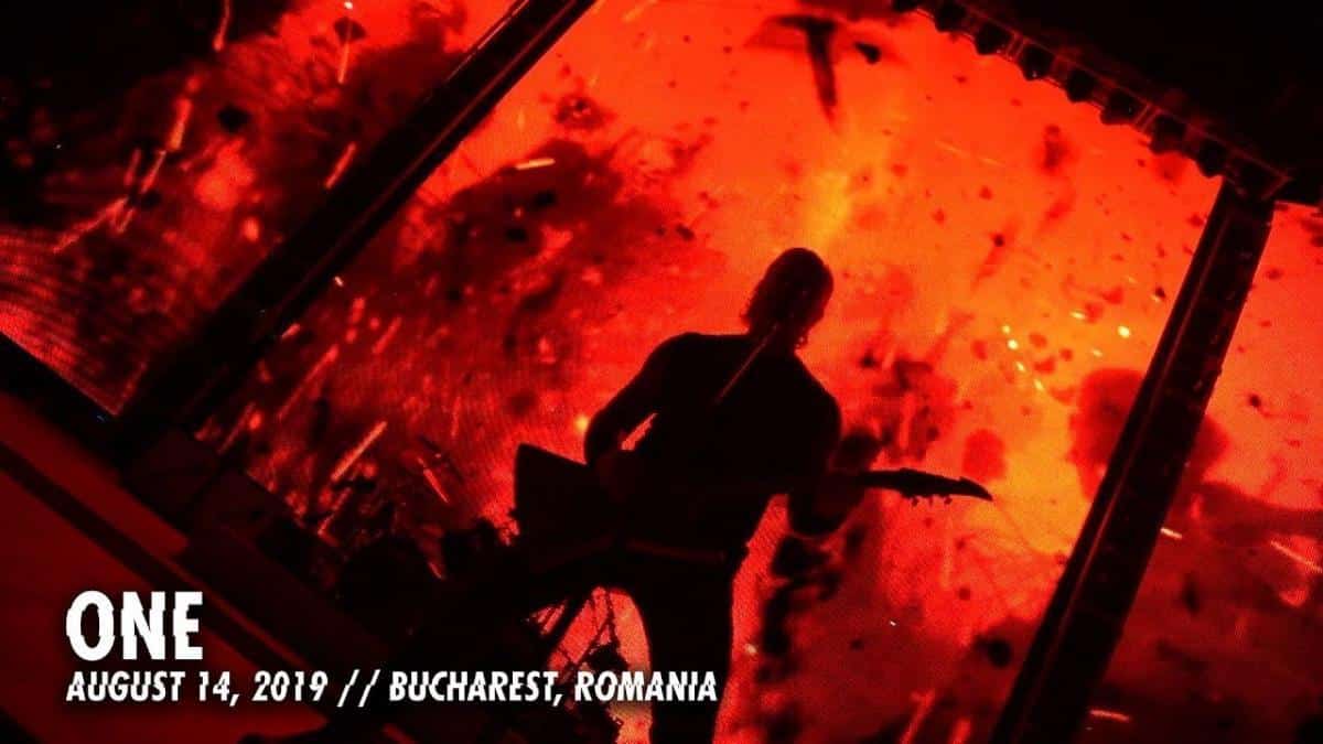 Metallica publie une vidéo live de One à Bucarest