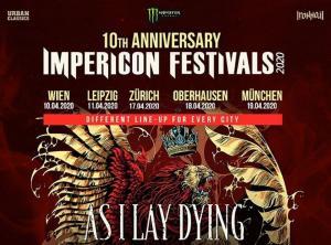 De nouveaux groupes de Metal ont été annoncés pour les festivals Impericon de 2020