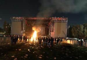 Slipknot et Evanescence ne se montrent pas au Knotfest 2019, le public détruit la scène