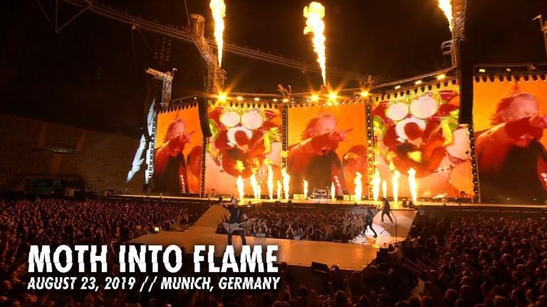 Metallica publie une vidéo live de Moth Into Flame à Munich