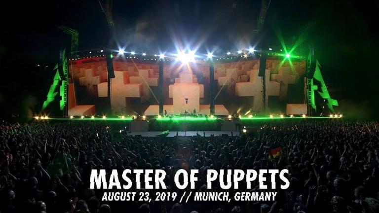 Metallica sort une vidéo live de Master Of Puppets à Munich