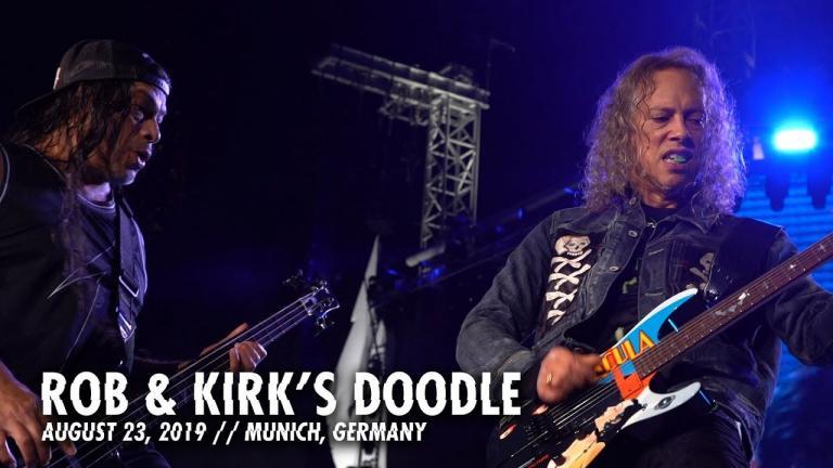 Metallica partage un nouveau doodle de Rob & Kirk à Munich