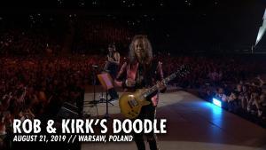 Metallica partage un nouveau doodle de Rob & Kirk à Varsovie
