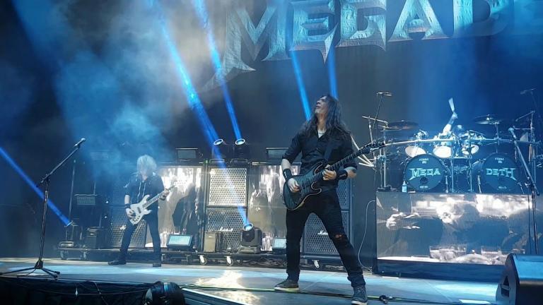 Megadeth : Regardez le premier concert du groupe de Metal lors de sa tournée européenne 2020