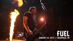 Metallica sort une vidéo live de Fuel à Nashville