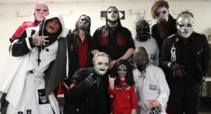 Slipknot : Le batteur de 5 ans rencontre ses idoles