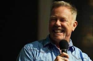 James Hetfield de Metallica fait son retour en public !