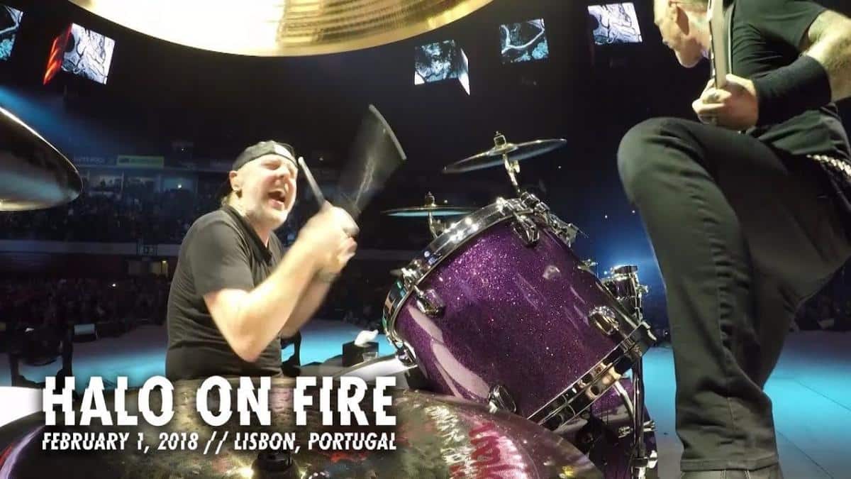 Metallica sort une vidéo live de Halo On Fire à Lisbonne