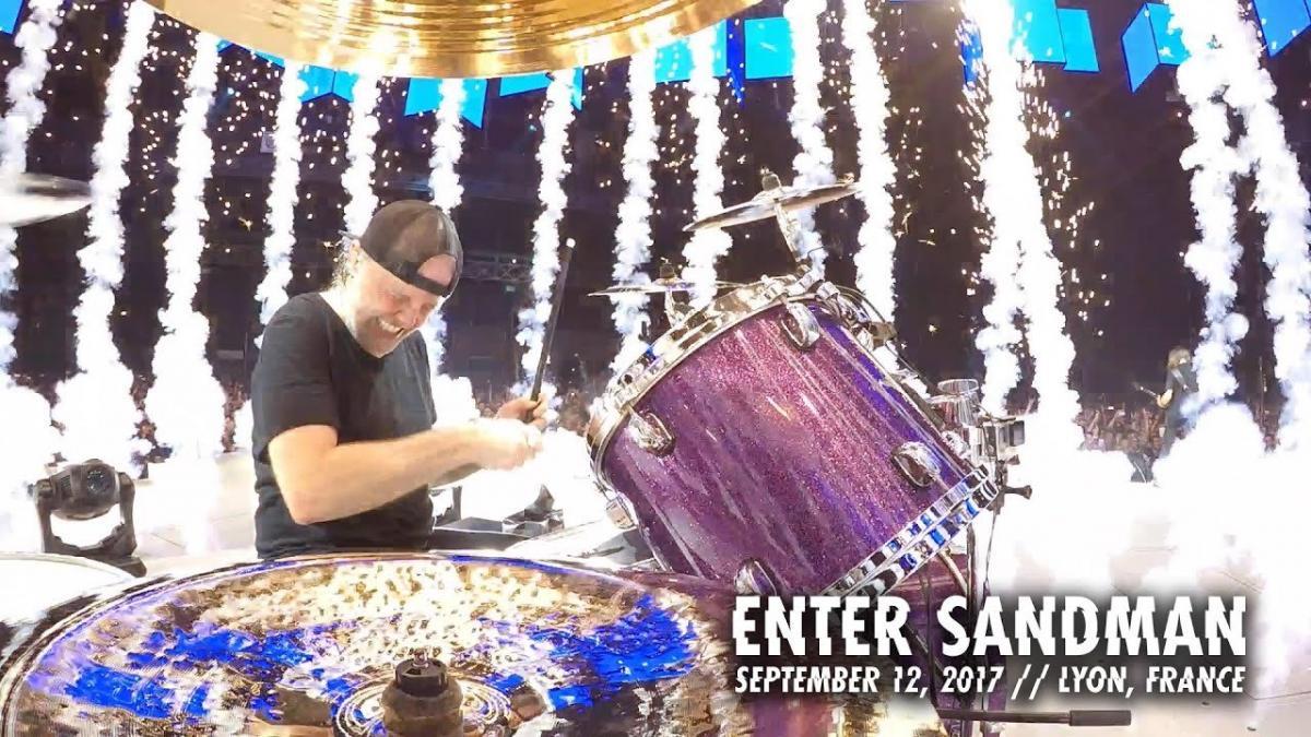 Metallica sort une vidéo live de Enter Sandman à Lyon