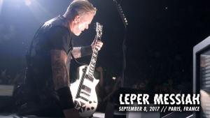 Metallica partage une vidéo live de Leper Messiah à Paris