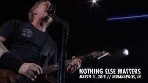 Metallica partage une vidéo live de Nothing Else Matters à Indianapolis