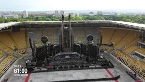 Rammstein diffuse une vidéo spectaculaire sur la construction d&rsquo;une de ses scènes