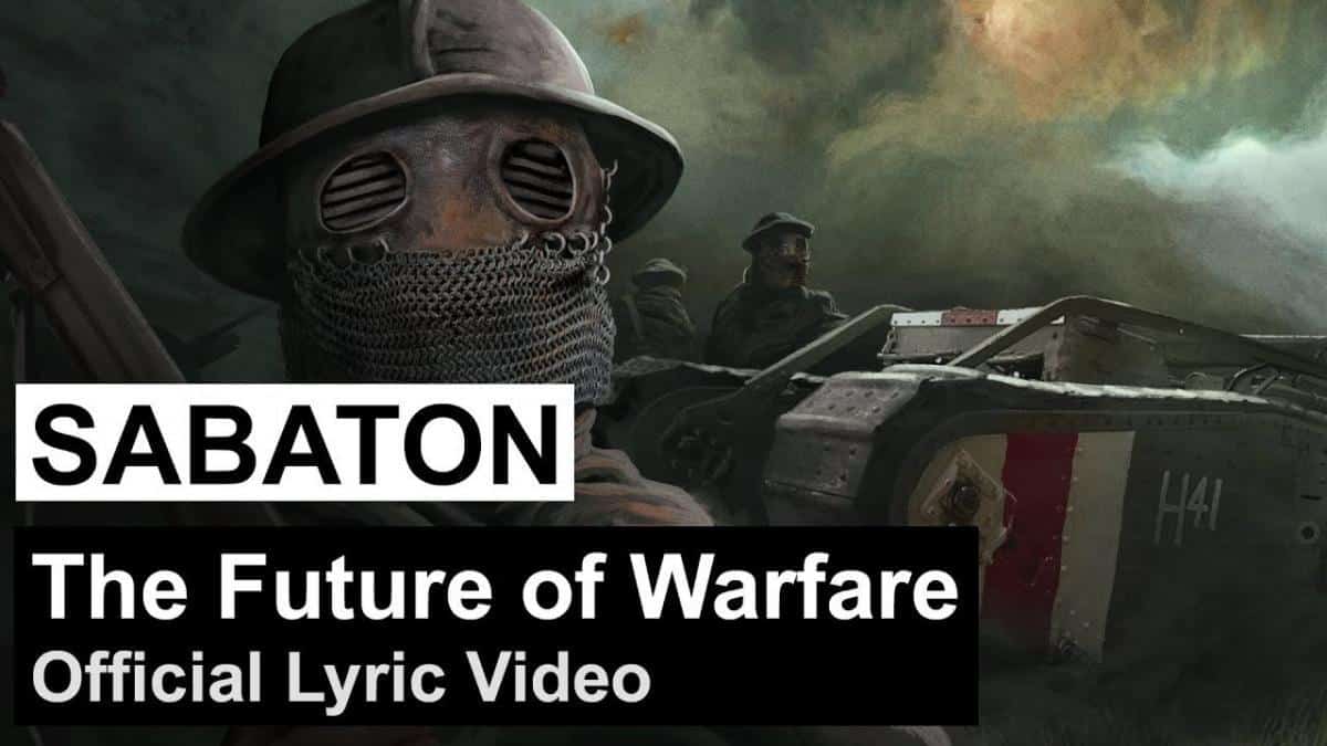 Sabaton partage une lyric vidéo pour The Future of Warfare