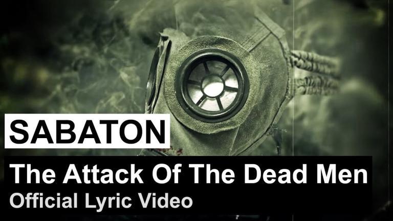 Sabaton partage une lyric vidéo pour The Attack Of The Dead Men
