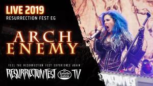 Regardez le concert complet de Arch Enemy au Resurrection Fest 2019