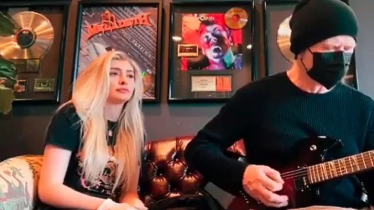 Regardez Dave Mustaine de Megadeth et sa fille reprendre Come Together des Beatles pendant leur quarantaine