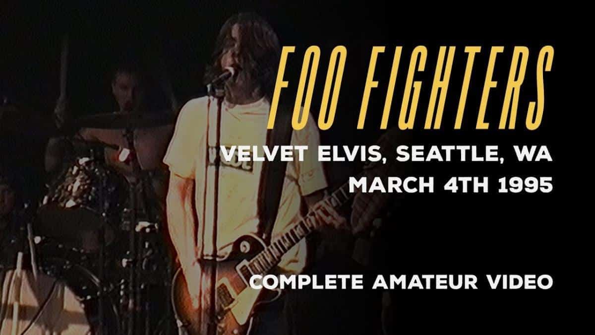 Foo Fighters : Un des premiers concerts du groupe de Rock vient de faire surface en ligne