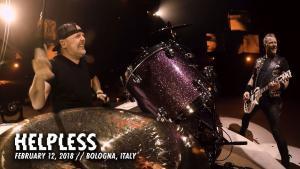 Metallica publie une vidéo live de Helpless à Bologne