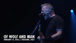 Metallica publie une vidéo live de Of Wolf and Man à Bologne