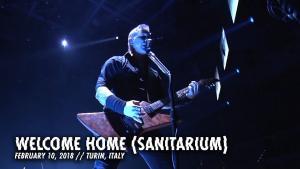 Metallica sort une vidéo live de Welcome Home (Sanitarium) à Turin