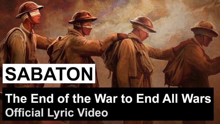 Sabaton sort une lyric vidéo pour The End of the War to End All Wars
