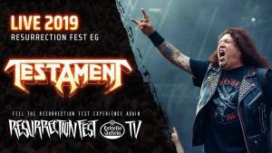 Regardez le concert complet de Testament au Resurrection Fest 2019