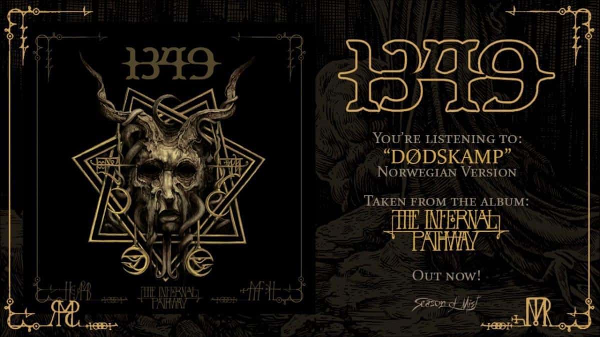 1349 publie une chanson bonus (Black Metal)