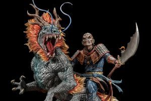 Iron Maiden : Une statue d&rsquo;Eddie sur un dragon chinois est disponible pour environ 1500 dollars