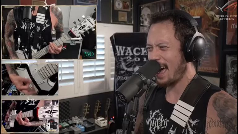 Matt Heafy de Trivium “s’excuse en Power Metal”