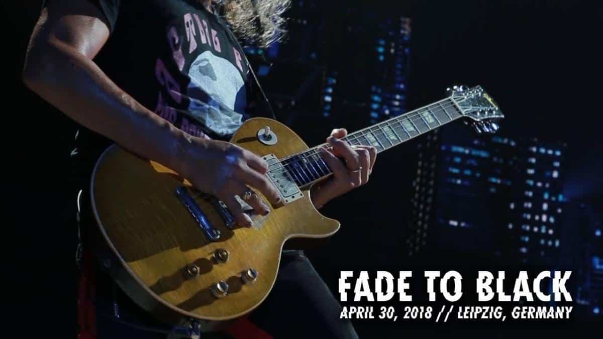 Metallica publie une vidéo live de Fade To Black à Leipzig