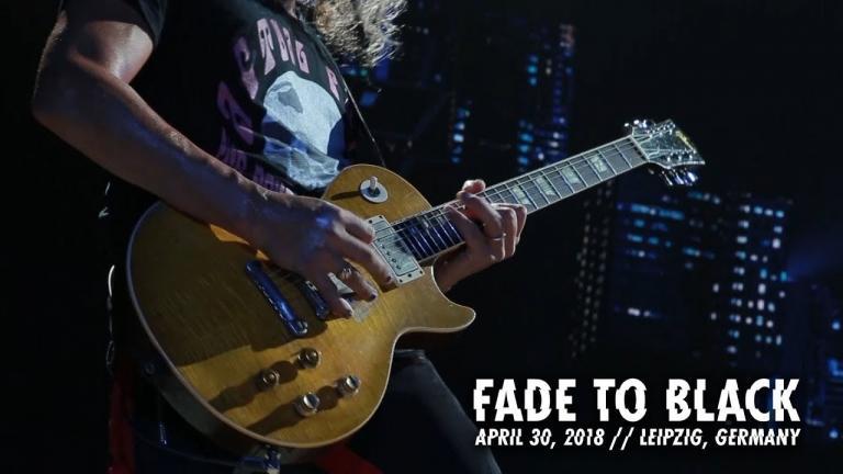 Metallica publie une vidéo live de Fade To Black à Leipzig
