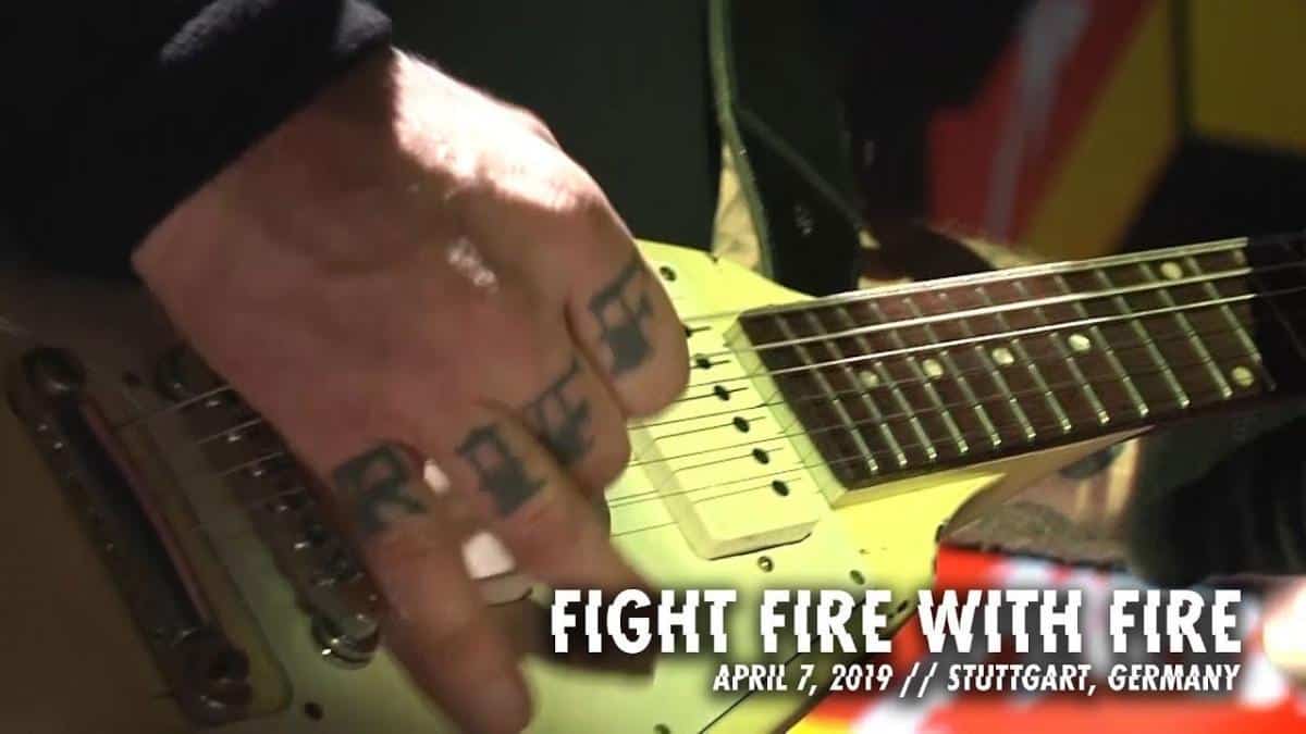 Metallica publie une vidéo live de Fight Fire With Fire à Stuttgart