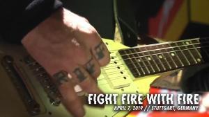 Metallica publie une vidéo live de Fight Fire With Fire à Stuttgart