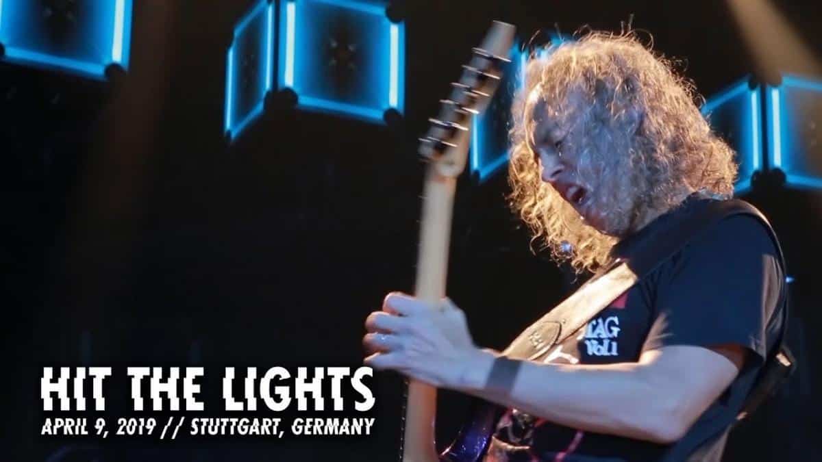 Metallica publie une vidéo live de Hit The Lights à Stuttgart